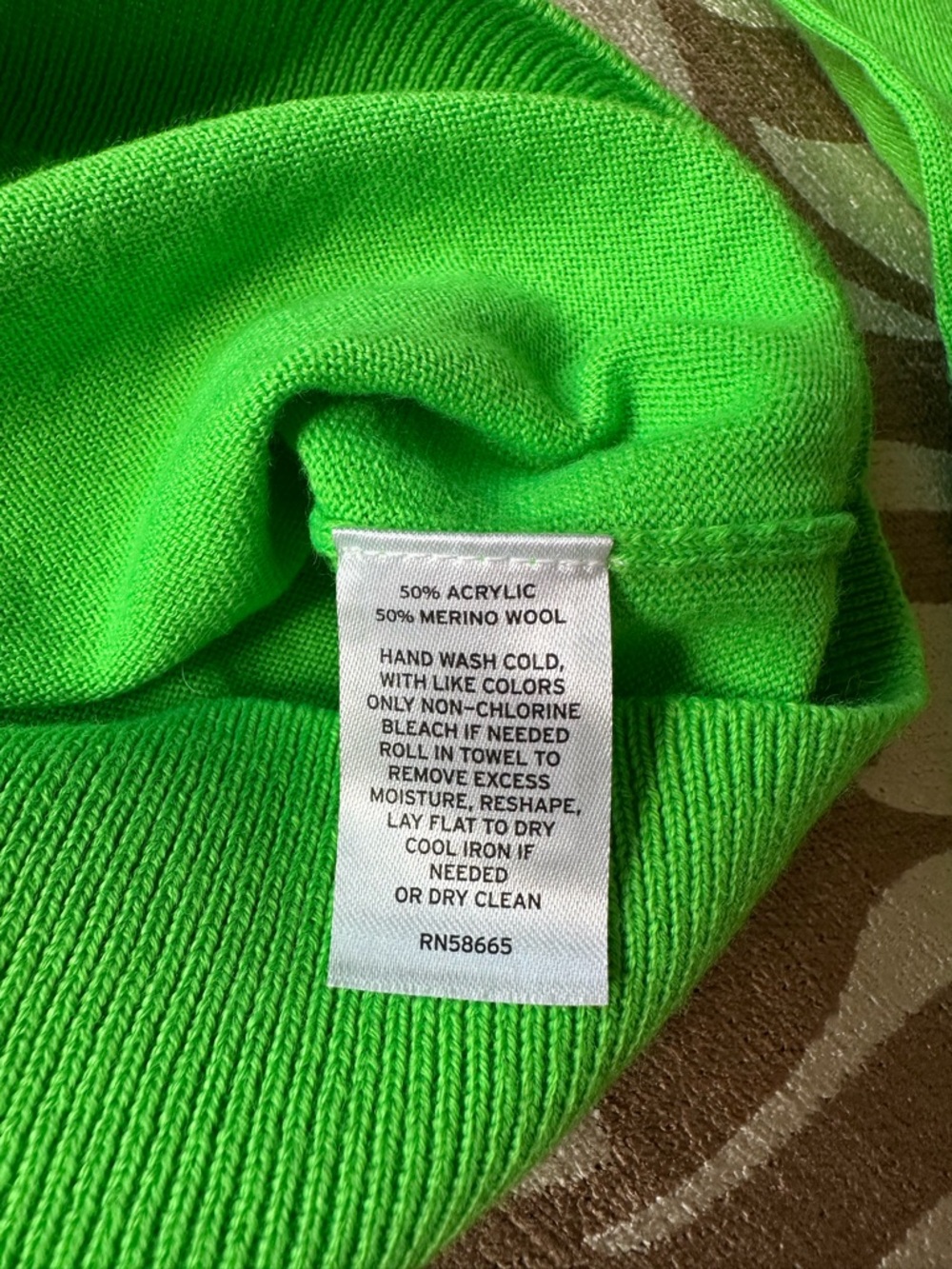Caslon® Merino Wool Blend Women’s Crewneck Sweater - Picture 5 of 5